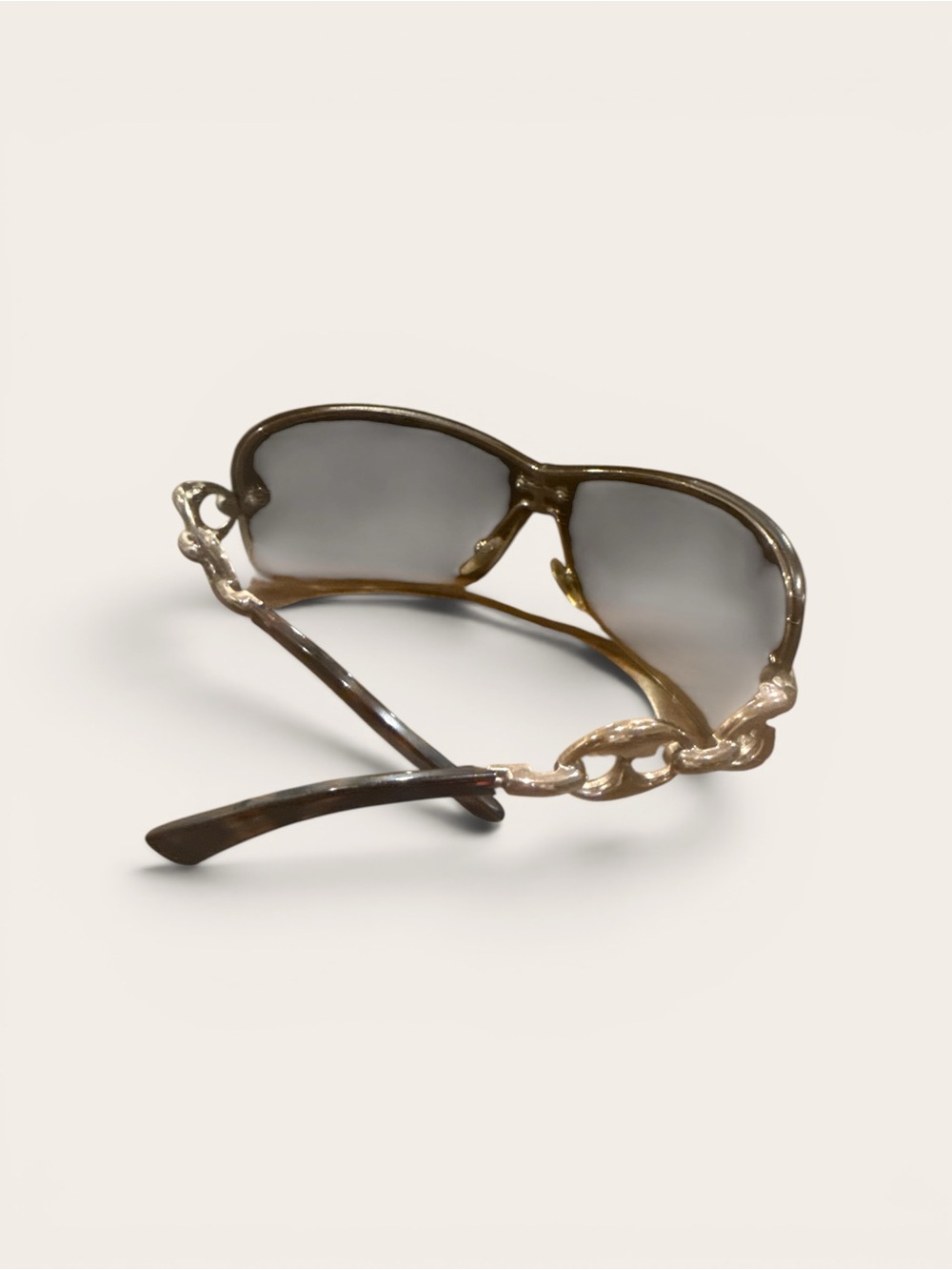 Gucci Gradient Lens Aviator Sunglasses in Smoke Gray - Picture 7 of 7